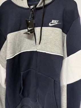 Nike Sportswear Club Fleece Men's Full-Zip Hoodie (size Medium)